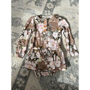 Dress Twirl Onesie Posh Peanut 3-6